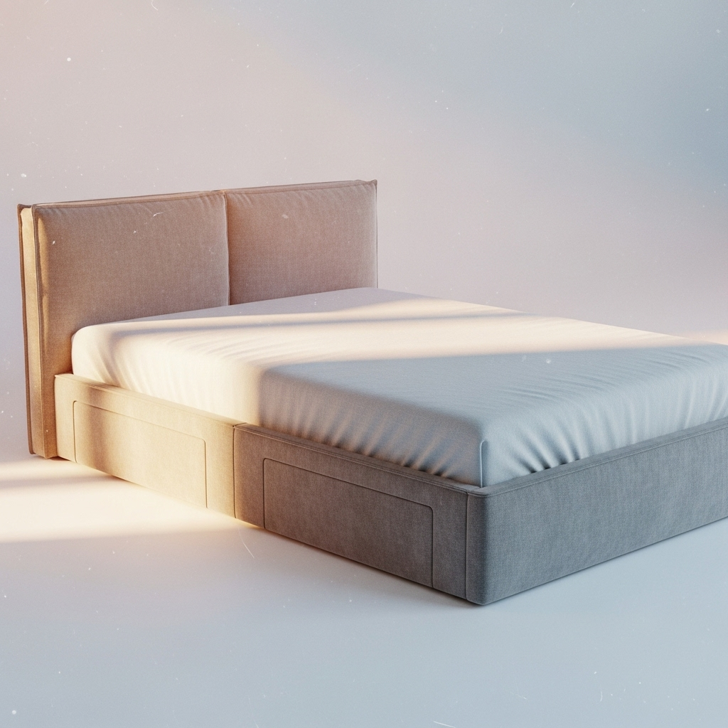 Storage Upholstered Platform Bed